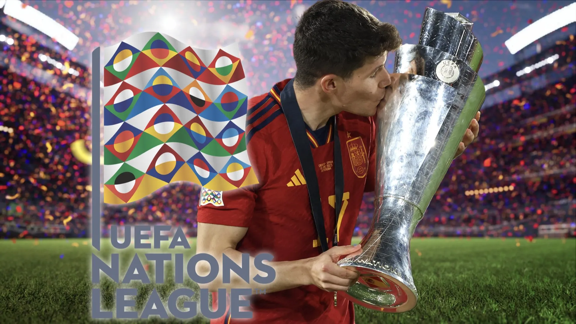 Spain Nations League Champions 2023 Rodri