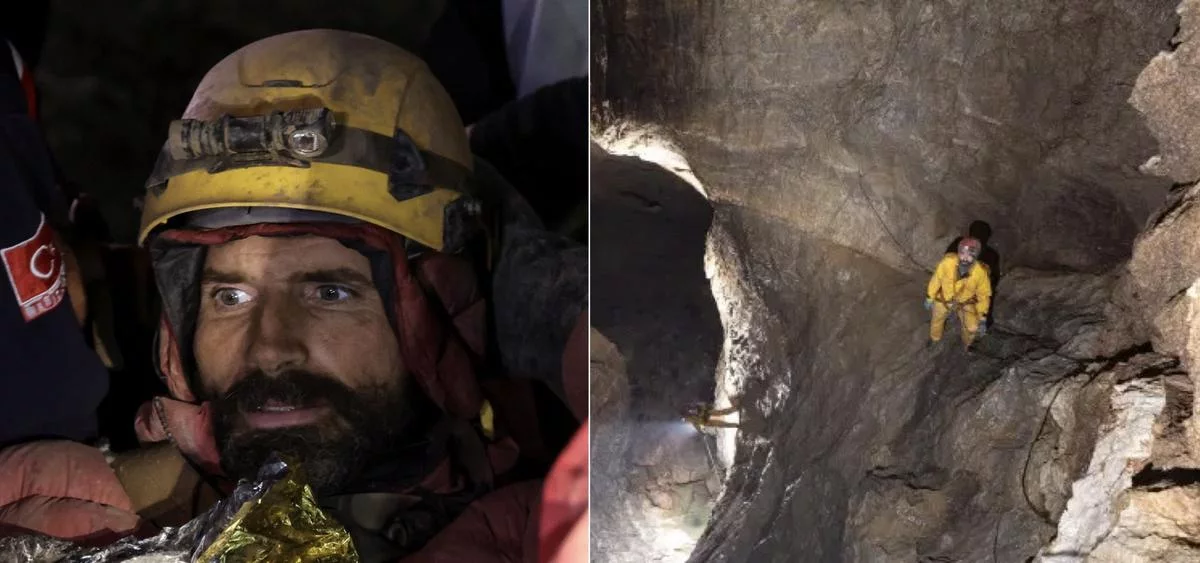 American Caver Mark Dickey Rescued from Turkish Cave Depths
