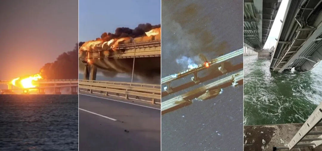 Explosions Target Crimea Bridges Amidst Ukraine-Russia Strife_1080p