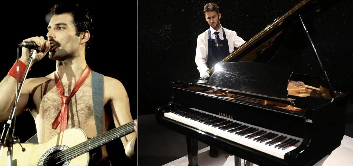 Freddie Mercury's Grand Piano Sells for Record $2.1 Million