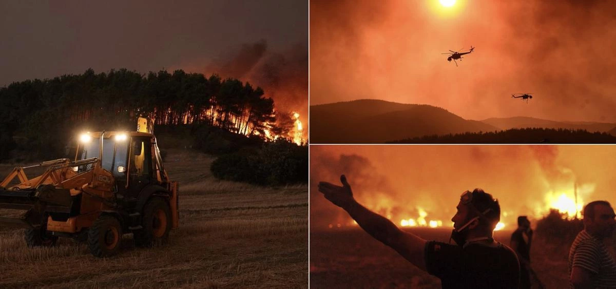 Greece's Wildfires Claim 18 Lives Amidst Devastating Heatwave Crisis