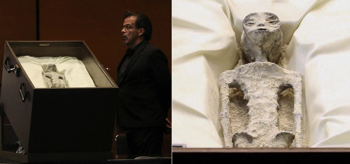 Mexican Congress Presents 1,000-Year-Old Alien Corpses UFO Hearing