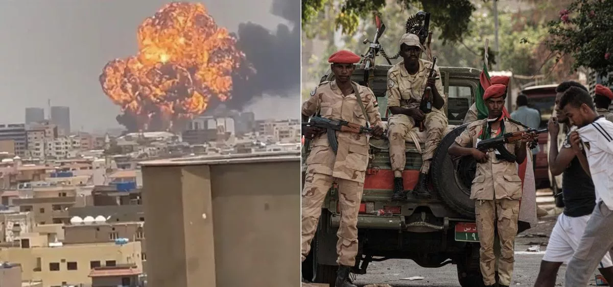 Powerful Explosions and Military Clashes Shake Sudan's Capital