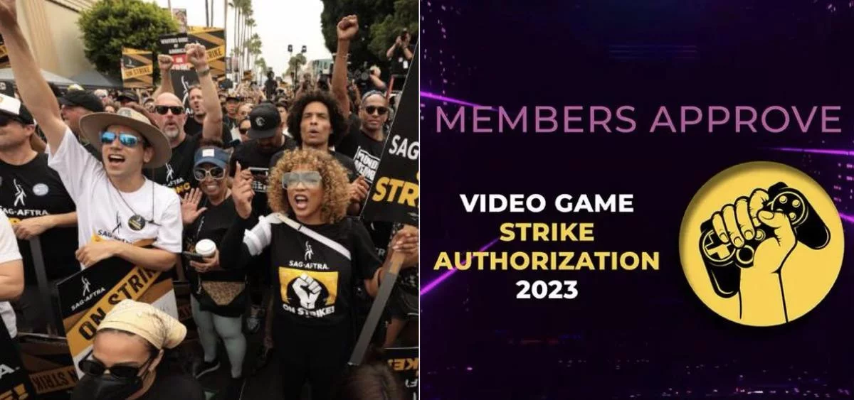 SAG-AFTRA Overwhelming Approval for Video Game Industry Strike