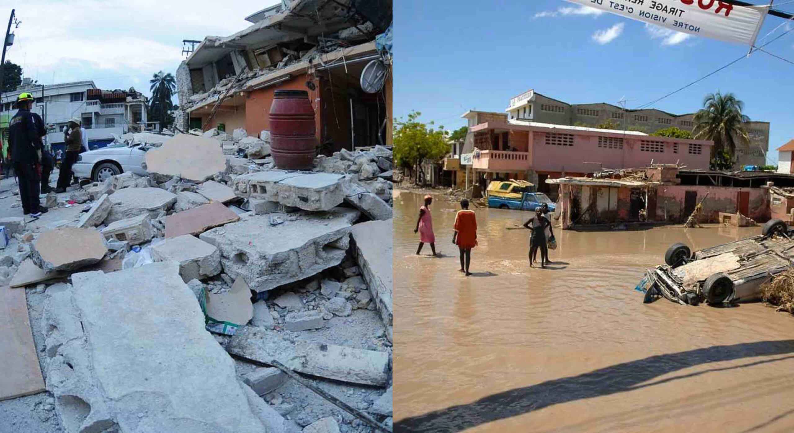Haiti's earthquake and floods Plague the Nation