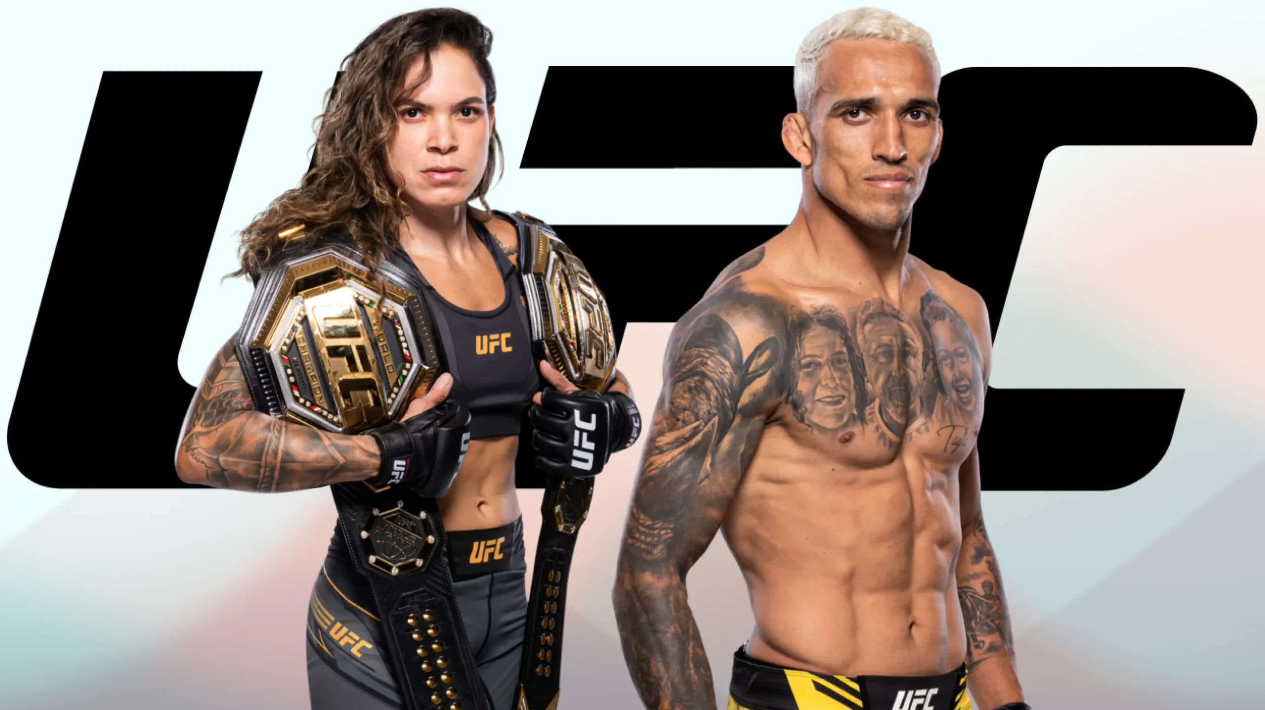 UFC 289 champions Charles Oliveira & Amanda Nunes