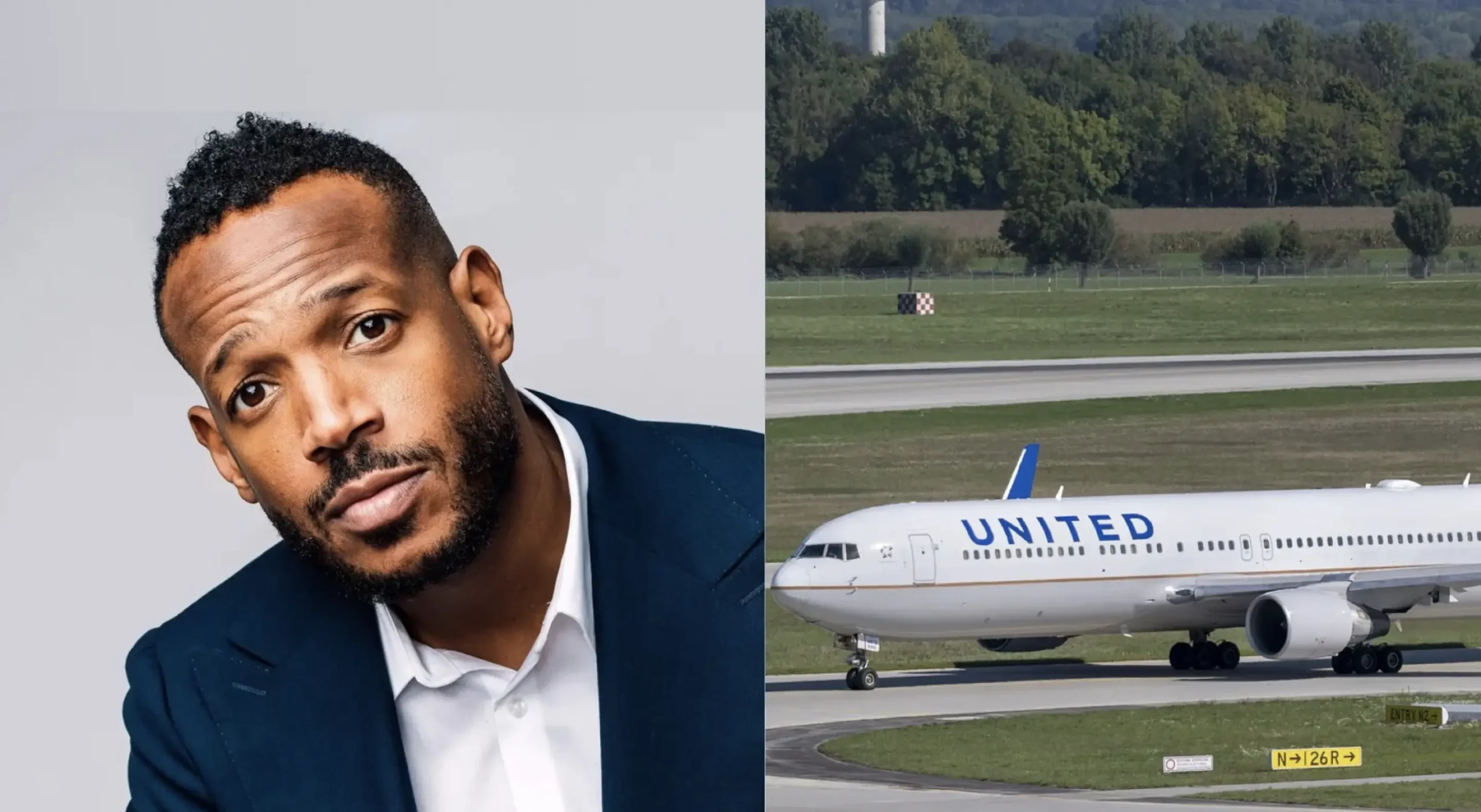 Actor Marlon Wayans Harassed by united airlines gate keeper