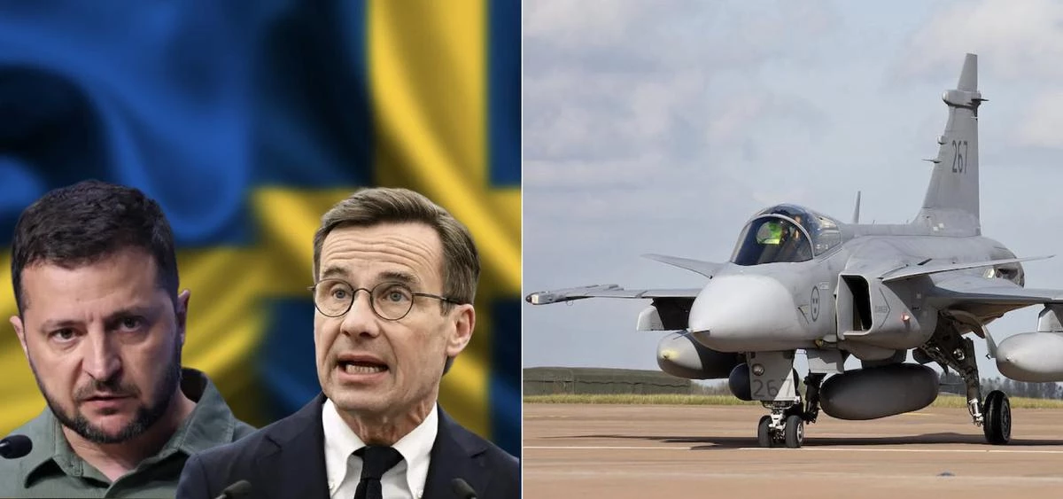 Ukraine Initiates Talks with Sweden for Gripen Jet Support