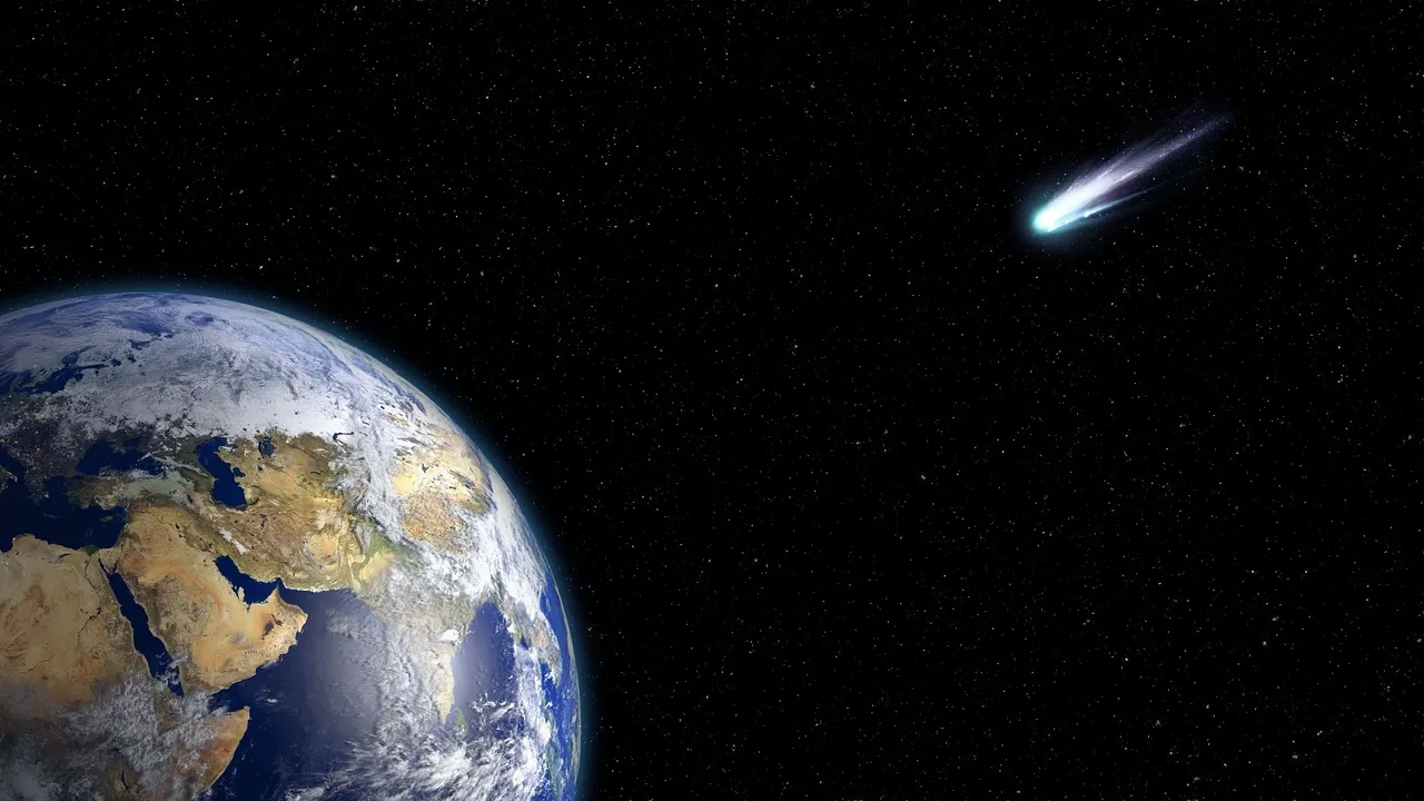 Asteroid falling on earth 2023 MU2