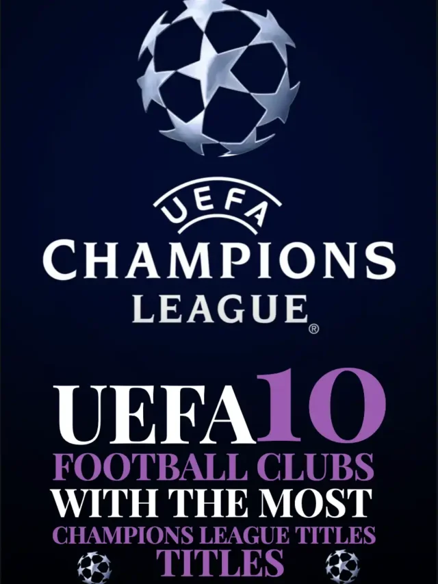 Top 10 Football Clubs with the Most UEFA Champions League Trophies