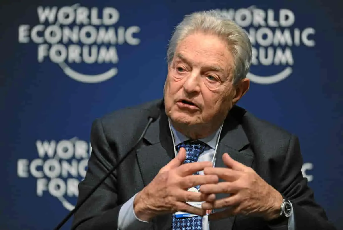 George Soros at WEFA meeting