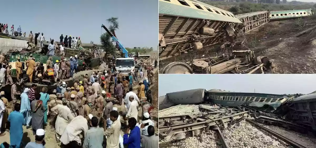 Deadly Train Derailment In Pakistan Claims Lives Sparks Safety Concerns